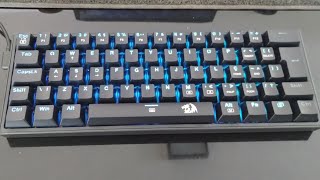 Unboxing do Redragon Fizz K617 ABNT2 [upl. by Enaelem]