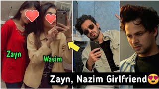 Nazim zayn saifi Girlfriend कौन है Round2hell GF Reaction Interview  Youtuber News [upl. by Nash]