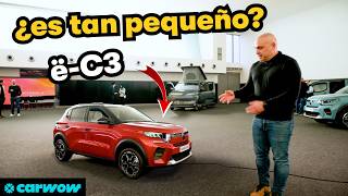 CITROEN eC3 2024 AL DETALLE HÍBRIDO y ELÉCTRICO ¿ROMPE EL MERCADO walkaround  revisión [upl. by Singleton572]