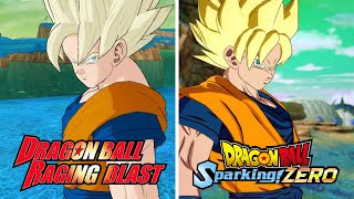 Comparing Raging Blast VS Sparking Zero [upl. by Eicyaj]