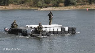 Erprobung THW Fähre Bundeswehr Übung Schneller Adler 2018 [upl. by Valda535]