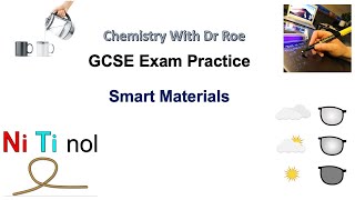 GCSE Chemistry Exam Practice  Smart Materials [upl. by Garibold]