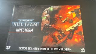 Kill Team Hivestorm unboxing [upl. by Eugenia]