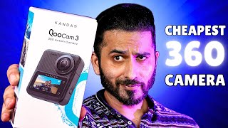 360 Camera In Budget Kandao QooCam 3 camera for 360 videos  Born Creator [upl. by Nathaniel693]