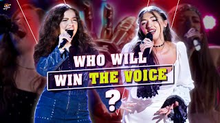 Who will win the Voice Season 24 Mara Justine or Nini Iris [upl. by Wendeline]