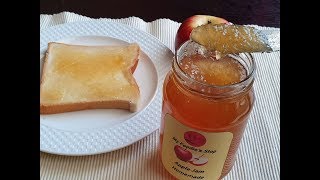 Homemade Apple Jam Without Artificial Colours And Preservatives [upl. by Gilead]