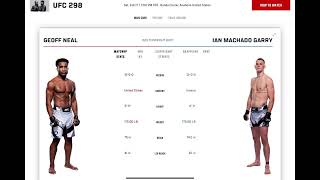 Geoff Neal vs Ian Garry Prediction ufc298 [upl. by Eednak300]