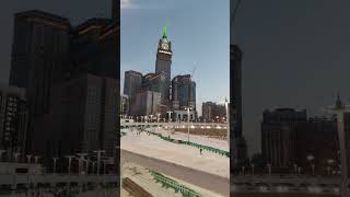 Makkah Clock Tower At Evening view [upl. by Gildas]