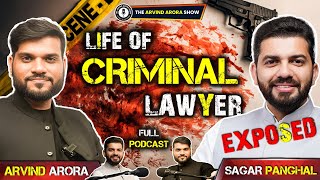 Adv Sagar Panghal on Sextortion Cheating Politics and Career in law podcast with arvindarora [upl. by Haldane]