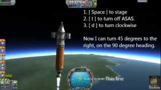 Take Me To The Mun Pt2 To The Mun HD  A KSP 0190 Tutorial Series [upl. by Odrarej652]