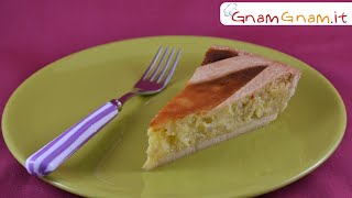 Pastiera con crema pasticcera  Gnam Gnam [upl. by Celia]