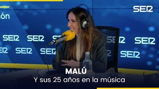 Malú y sus 25 años en la música quotLos años me han cambiado la voz la actitud y la gilipollezquot [upl. by Aicenra]