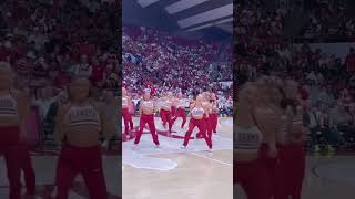 ▶️ Alabama Cheerleaders Pumped ❤️🤍 Alabama Crimson Tide SEC College Basketball [upl. by Annauqahs]