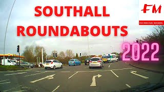 Hardest Roundabouts 2022 in southall greenford yeading [upl. by Niret986]