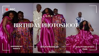 CAMEROON VLOG SURPRISING MY PARENTS BACK HOME  BIRTHDAY PHOTOSHOOT [upl. by Dunham]