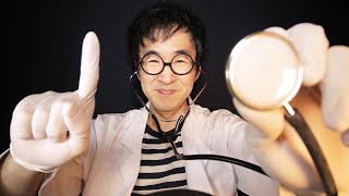 ASMR One Minute Doctor Medical Checkup [upl. by Narton]