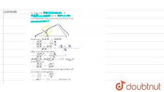 In figure XY seg AC If 2AX3BX and XY9 complete the activity to find the value of AC [upl. by Kanya]