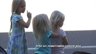 Fergus Falls MN School District 544 Homecoming Parade 9202024 [upl. by Yelssew]