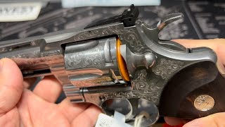 Colt Python 357 Revolver 425 Engraved Davidson’s [upl. by Aicirtak125]