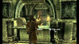 Skyrim  Thalmor Embassy  Diplomatic Immunity Walkthrough 1080p [upl. by Sualokin]