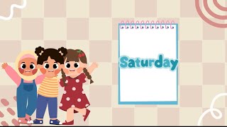 Learn the weekdays in English for Kids  تعلم أيام الاسبوع اللغة بالإنجليزية الاطفال [upl. by Kaine]