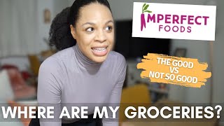 IMPERFECT FOODS Grocery Delivery for 3 Weeks  Honest Review  Worth it [upl. by Sadnalor]