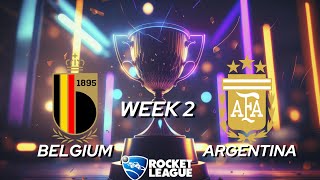 WORLD CUP USA 2024  WEEK 2 BELGIUM vs ARGENTINA [upl. by Mclyman]