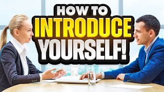 HOW TO INTRODUCE YOURSELF IN AN INTERVIEW Job Interview Questions amp Answers INTERVIEW TIPS [upl. by Norehc713]