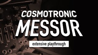 Cosmotronic MESSOR  compression in eurorack  extensive playthrough [upl. by Natlus]