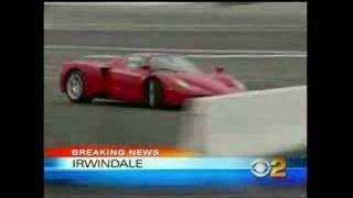 Eddie Griffin ferrari Enzo Crash [upl. by Krista]