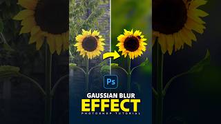 Photoshop Tutorial Create Stunning Gaussian Blur Effects [upl. by Annamaria]