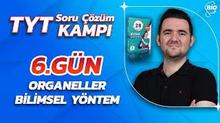 Organeller Bilimsel Yöntem Soru Çözümü  21 Günde TYT Biyoloji Kampı6 [upl. by Neuberger854]