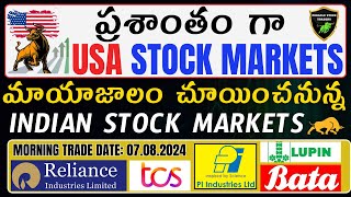 మన Stock market లో రక్తపాతంRelianceTCSICICI BankPI INDBataLupin Q1Niftybank Nifty [upl. by Anerat829]