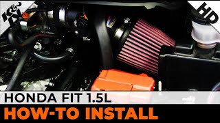 Honda Fit 15L 691017TTK Air Intake Installation [upl. by Syst]