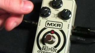 MXR ZW44 Zakk Wylde Overdrive Pedal [upl. by Porte]