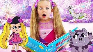 Diana and Roma Learn to Read with Magic Cartoons Compilation [upl. by Dibbell]