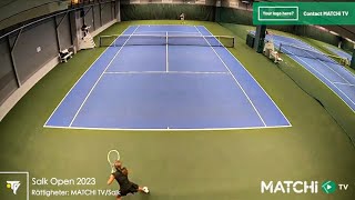 Highlights Final Salk Open Rebecca Malmström  Nathalie Mackay Westling [upl. by Haodnanehs]