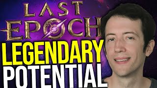 Last Epoch  How to Craft GG Legendary Items [upl. by Kcerb]