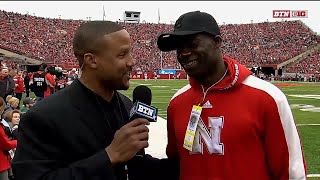 Terrell Farley Interview  Nebraska Spring Football [upl. by Fanny561]