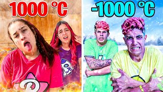 24 HORAS NA SUA TEMPERATURA EXTREMA Frio vs calor [upl. by Dionysus]