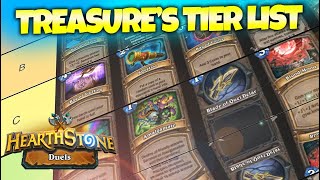 Zalaes Duels Treasure Tier List nonpassive  Hearthstone [upl. by Joseito171]