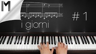 I Giorni  Piano Tutorial  Part 1  Ludovico Einaudi [upl. by Jankey530]