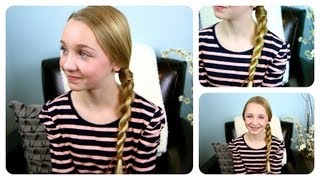 HairWrapped Rope Braid Plait  Cute Girls Hairstyles [upl. by Candice469]