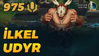 İlkel Udyr  Kostüm Tanıtımı  League of Legends [upl. by Anhaj]