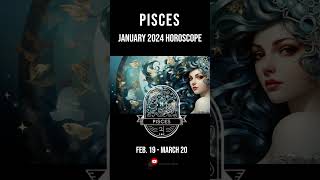 Pisces January 2024 Horoscope  Astrology Forecasts amp Monthly Predictions [upl. by Edobalo505]