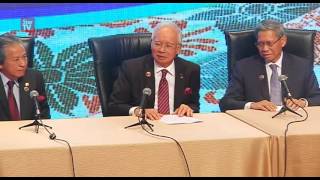 From Bangkok to KL Declaration  Najib gets emotional [upl. by Airrat]