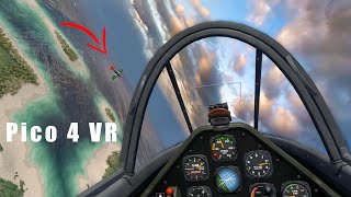 Warplanes Battles over Pacific Multiplayer VR  Pico 4 Standalone Gameplay [upl. by Tatiana199]