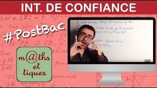 Estimer une proportion à laide dun intervalle de confiance 1  PostBac [upl. by Eah]