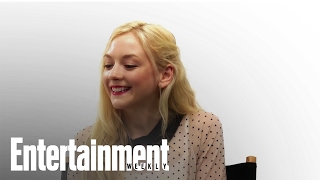 The Walking Dead Emily Kinney Talks Season 5 Spoilers amp More  Entertainment Weekly [upl. by Enyale]