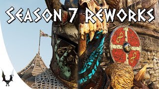 For Honor  Season 7 Rework Framecheck [upl. by Alodee]